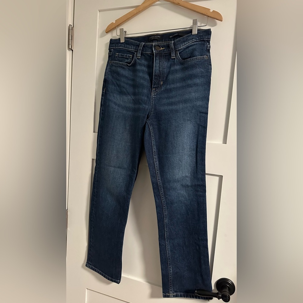 Banana Republic Dark Blue Premium Denim Jeans